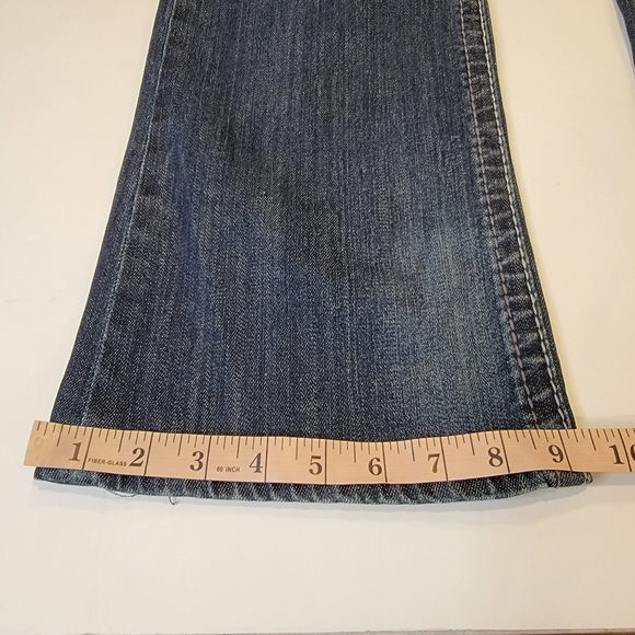Kut From The Kloth Boot Cut Mid-Rise Dark Wash Button Flap Pocket Jean Size 8 - Picture 14 of 17